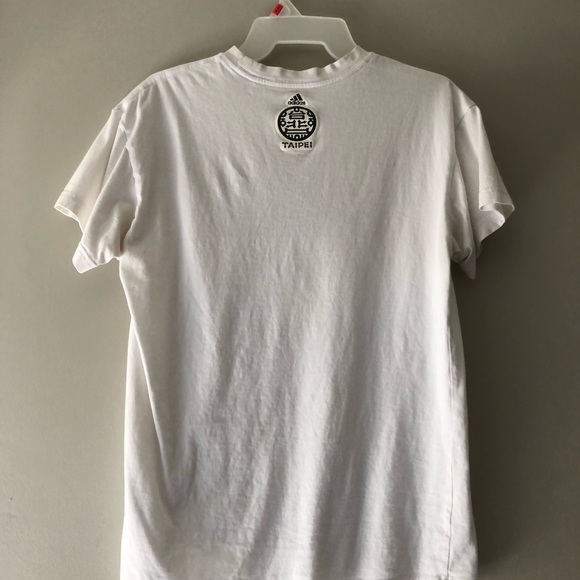 Adidas White Taipei, Taiwan T-shirt - Picture 2 of 2